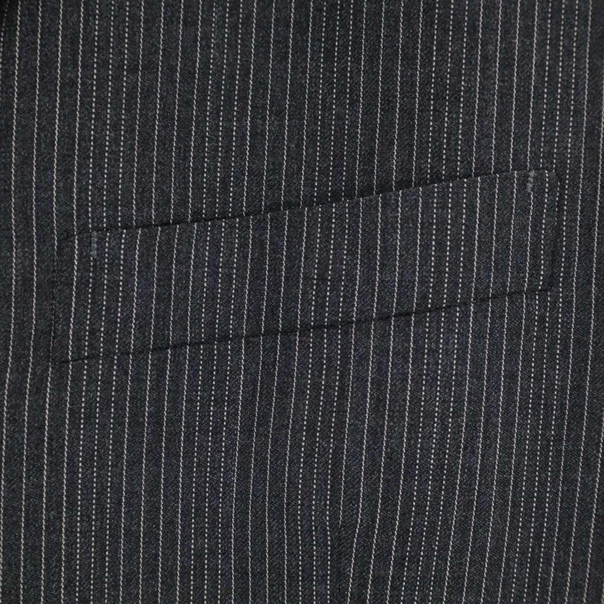 LANVIN ランバン ストライプ柄 テーラードジャケット グレー メンズ