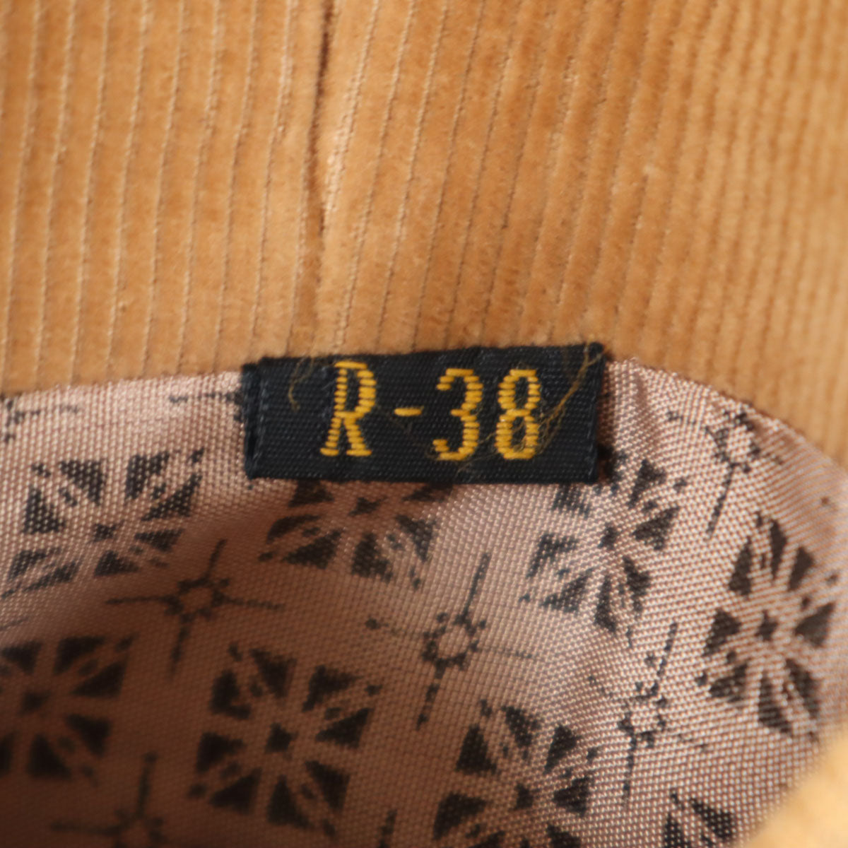 70s 80s ヴィンテージ コーデュロイ ベスト 38 キャメル レディース