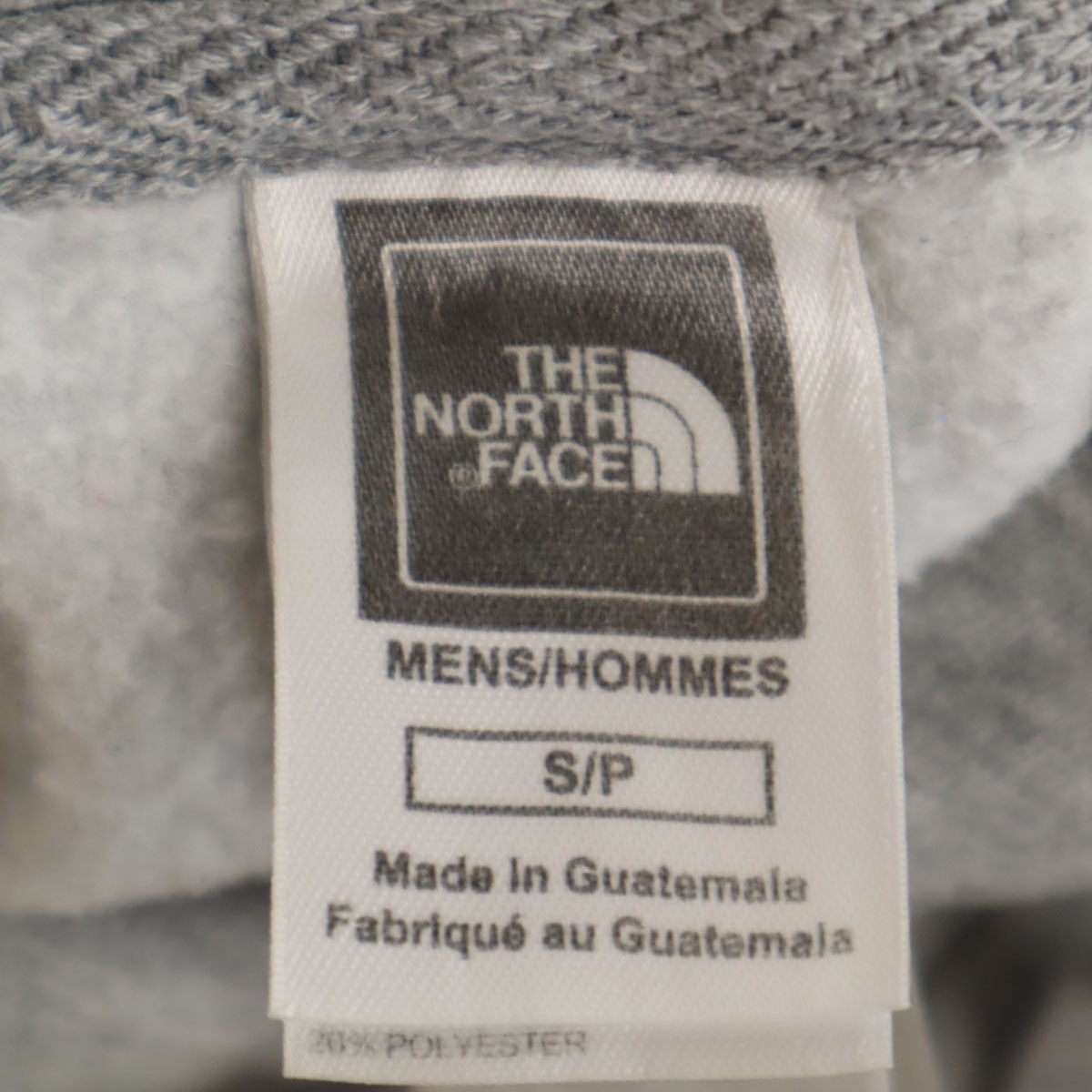 THE NORTH FACE ザノースフェイス 長袖 スウェットパーカー S グレー アウトドア メンズ