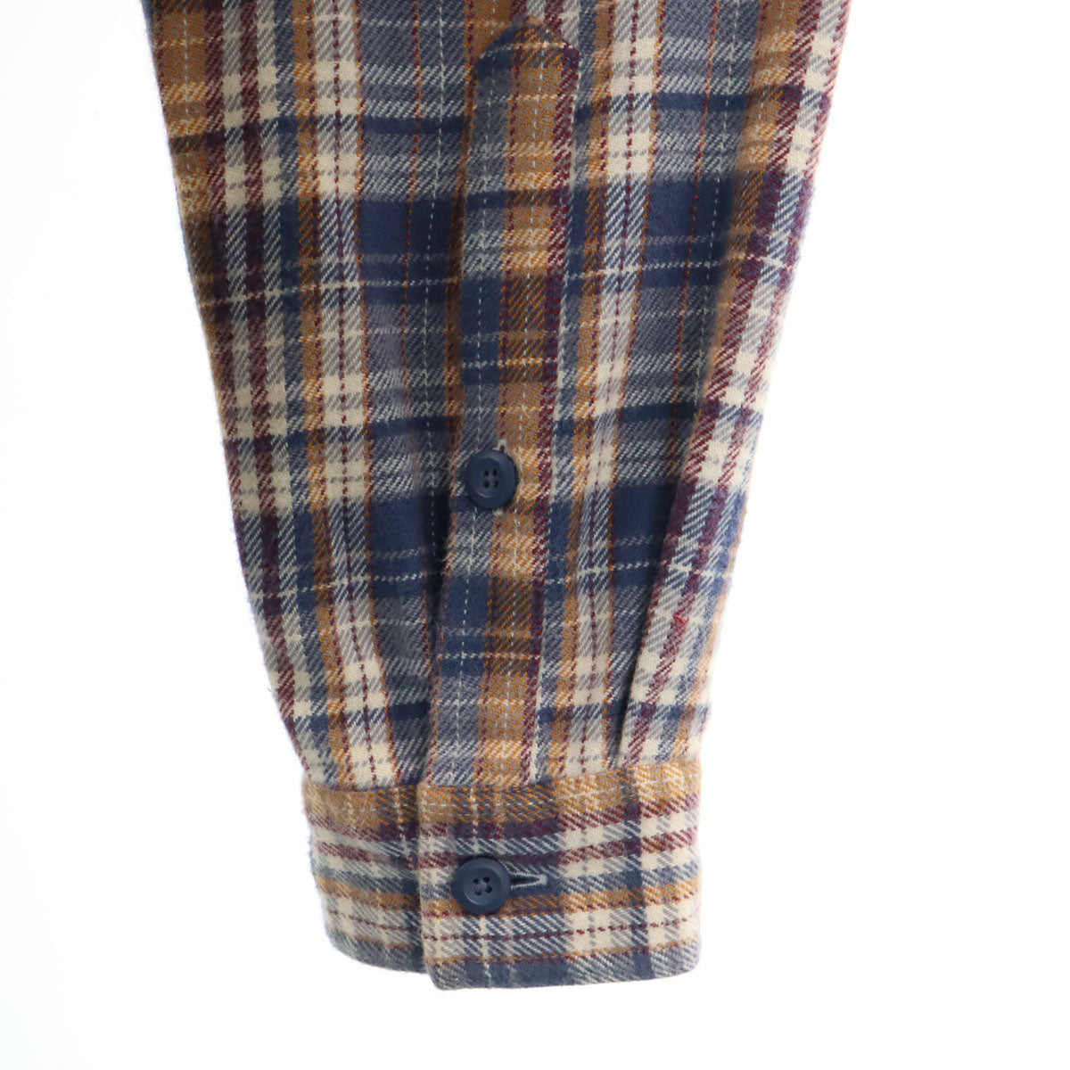 patagonia パタゴニア チェック柄 長袖 フランネル シャツ M ネイビー 53947 アウトドア メンズ