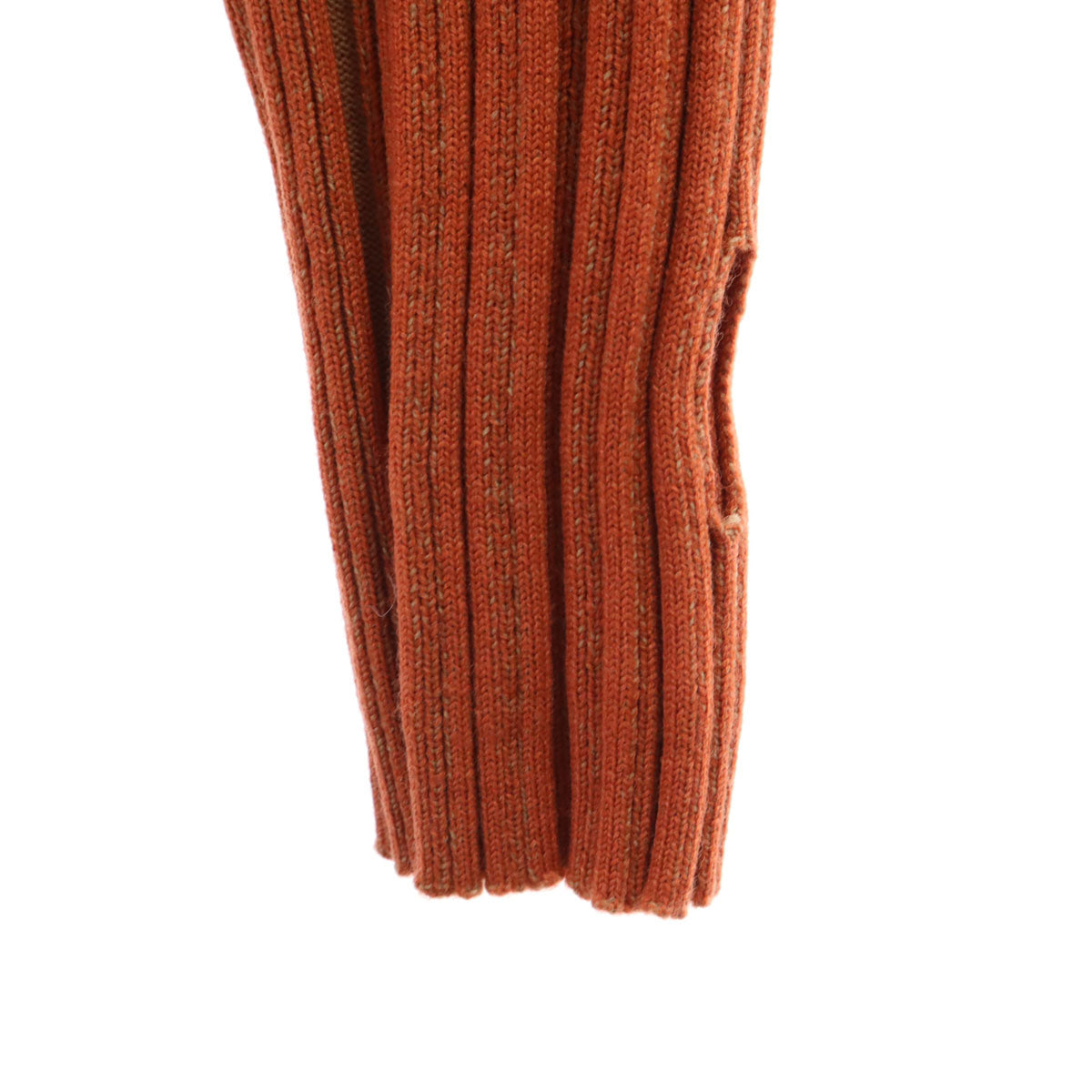 DENHAM デンハム ウールブレンド 長袖 セーター F オレンジ ニット レディース