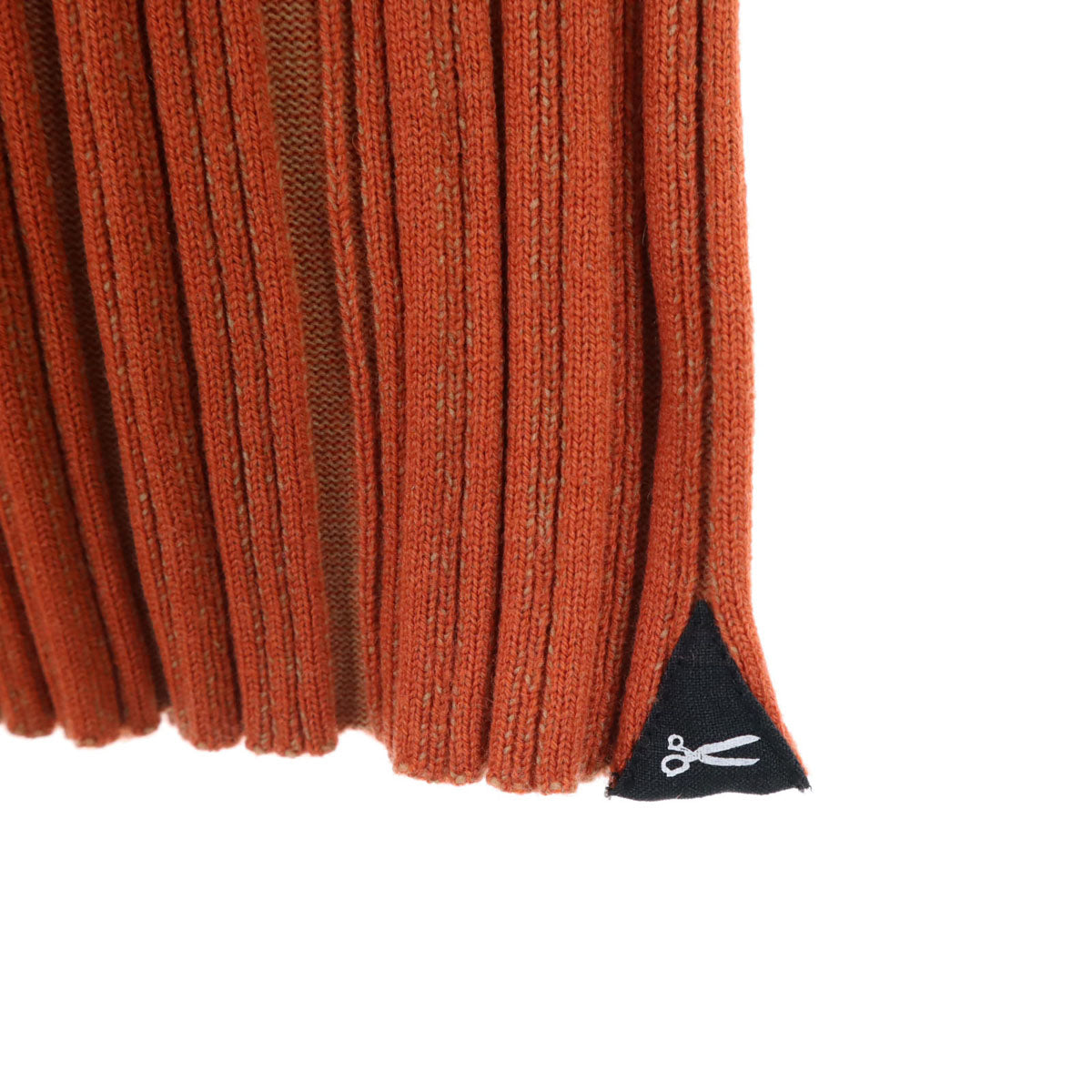 DENHAM デンハム ウールブレンド 長袖 セーター F オレンジ ニット レディース