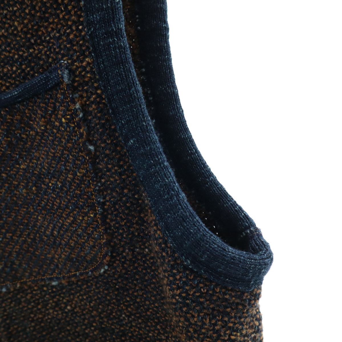 45R フォーティファイブアール 日本製 ベスト ブラウン系 メンズ