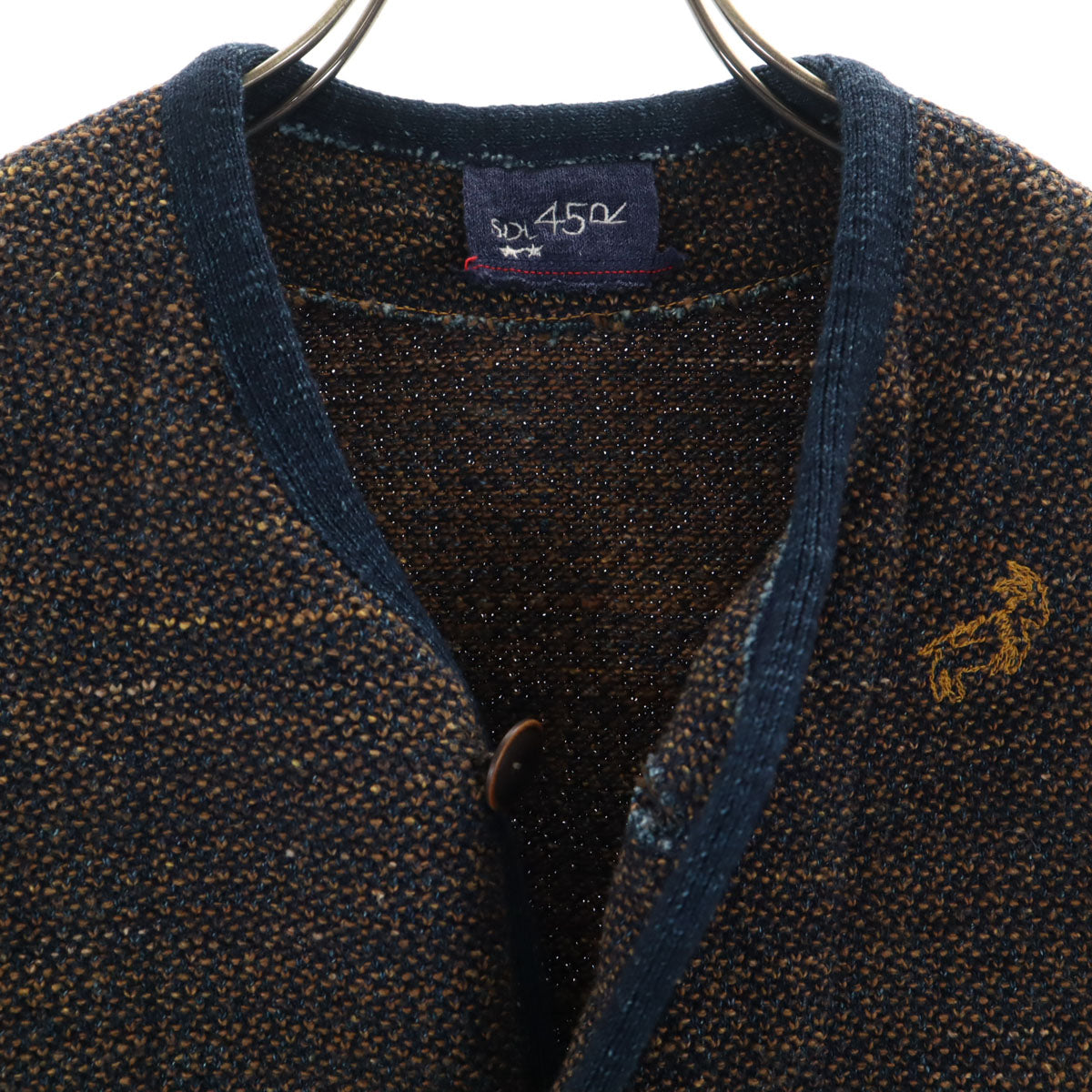 45R フォーティファイブアール 日本製 ベスト ブラウン系 メンズ