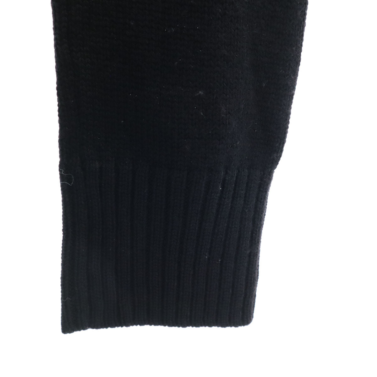 BLUE LABEL CRESTBRIDGE ブルーレーベルクレストブリッジ ウール 長袖 タートルネック セーター 38 ブラック ニット 三陽商会 レディース