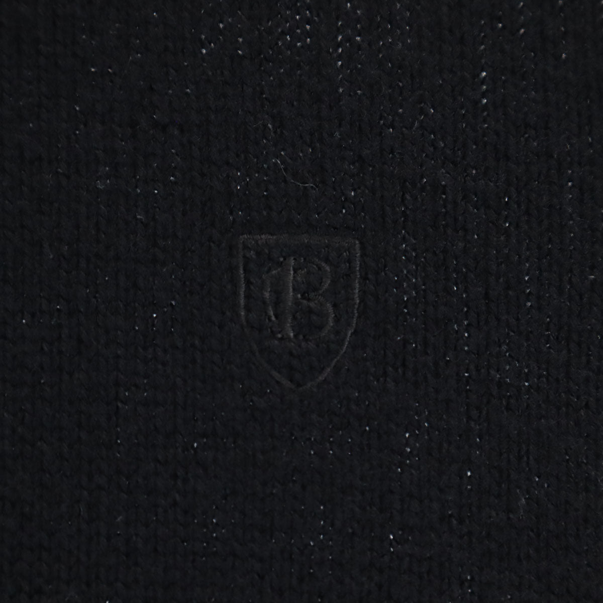 BLUE LABEL CRESTBRIDGE ブルーレーベルクレストブリッジ ウール 長袖 タートルネック セーター 38 ブラック ニット 三陽商会 レディース