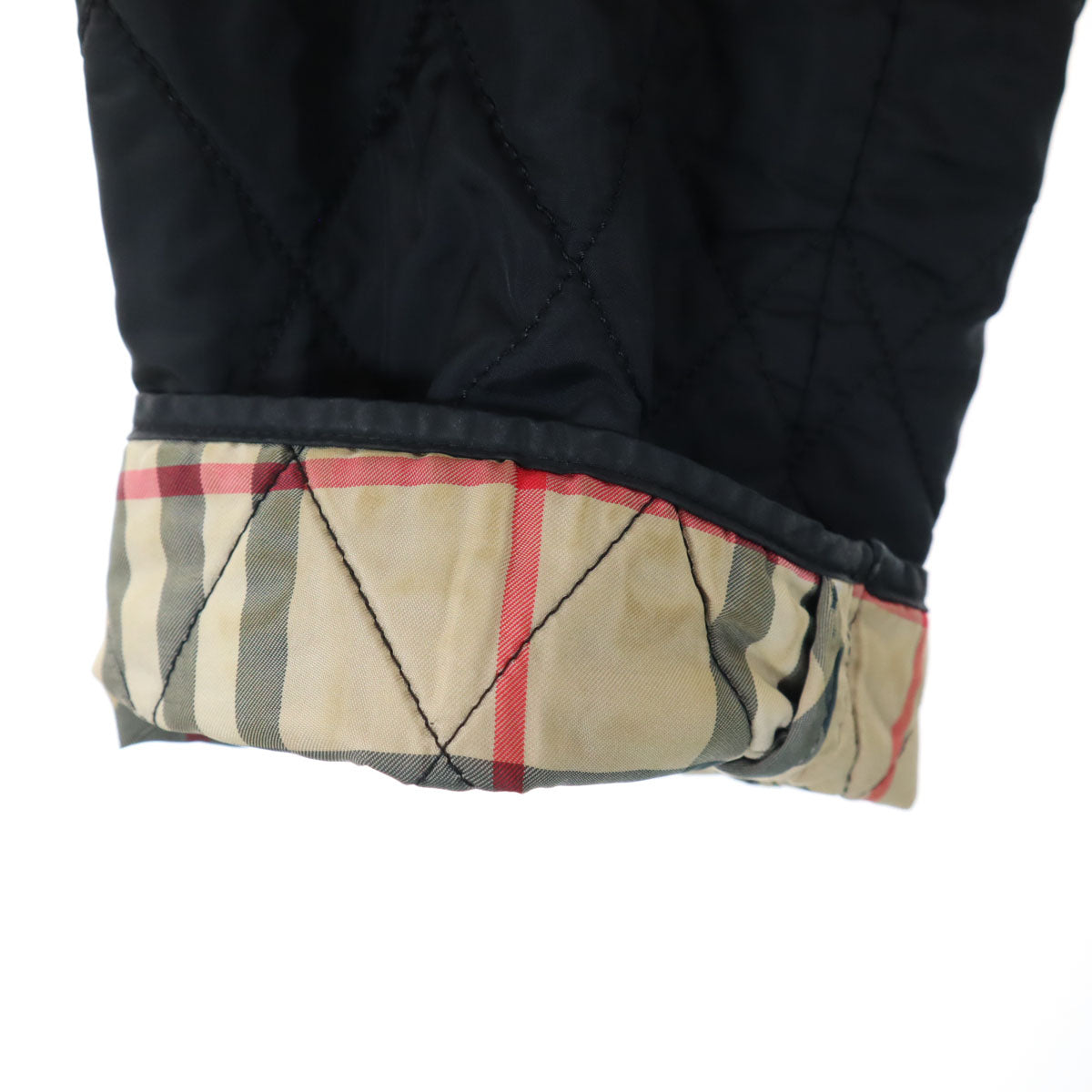 BURBERRY バーバリー キルティングコート 40 ブラック 三陽商会 レディース