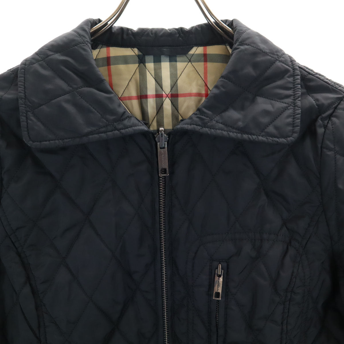 BURBERRY バーバリー キルティングコート 40 ブラック 三陽商会 レディース