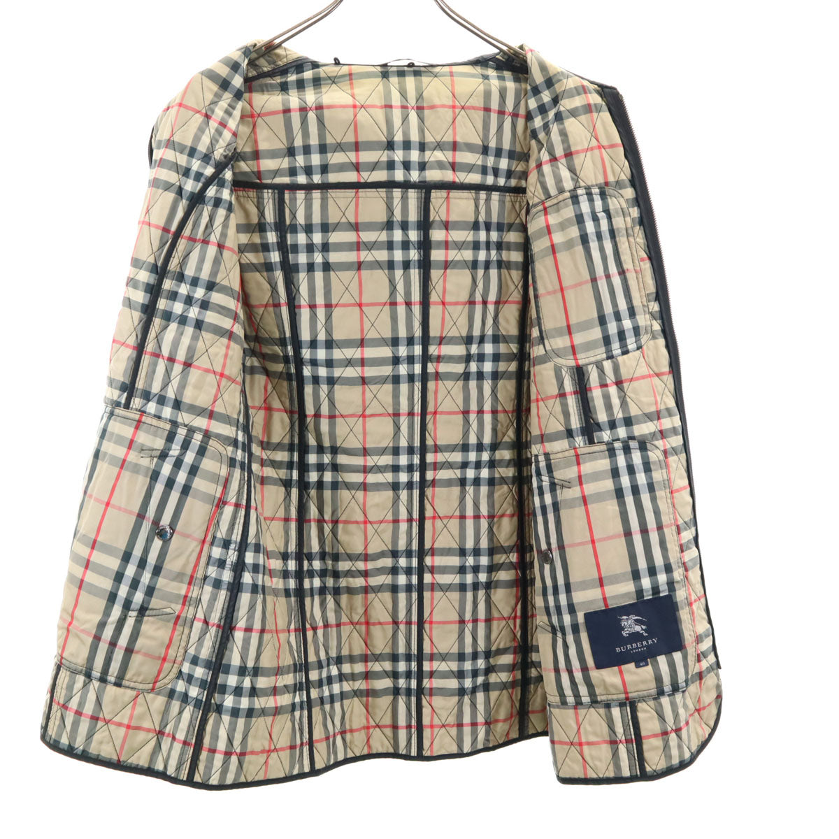 BURBERRY バーバリー キルティングコート 40 ブラック 三陽商会 レディース