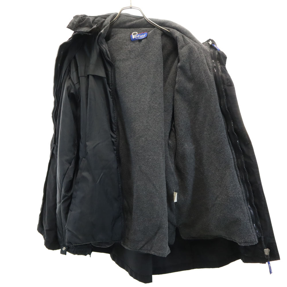 PEN FIELD ペンフィールド フーデッド ジャケット XL ブラック 中綿ライナー付き メンズ