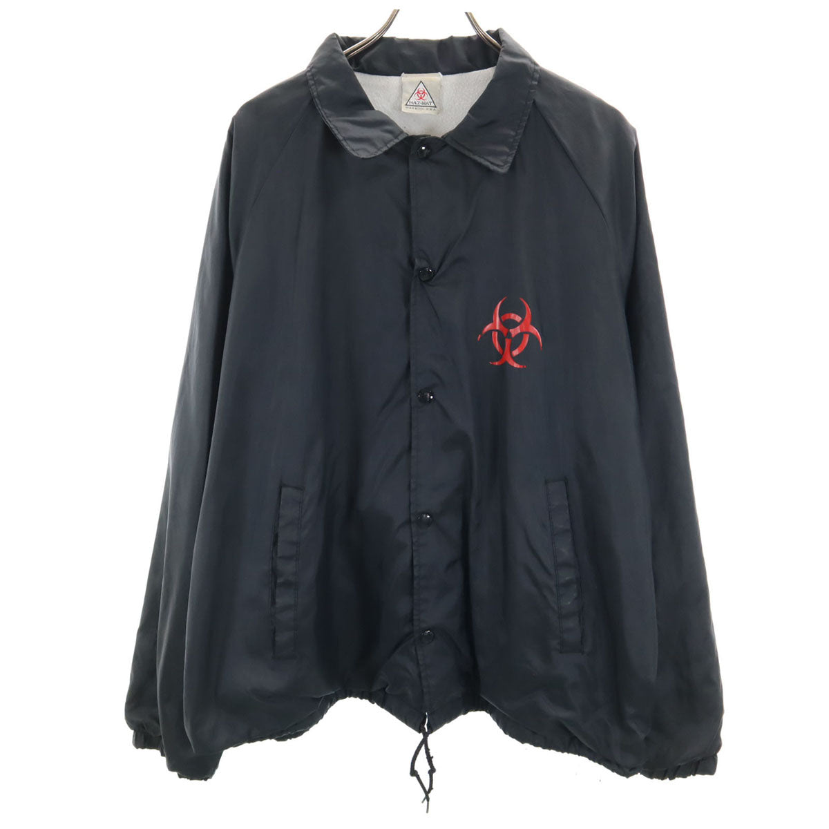 HAZ-MAT ハズマット USA製 コーチジャケット XL ブラック メンズ