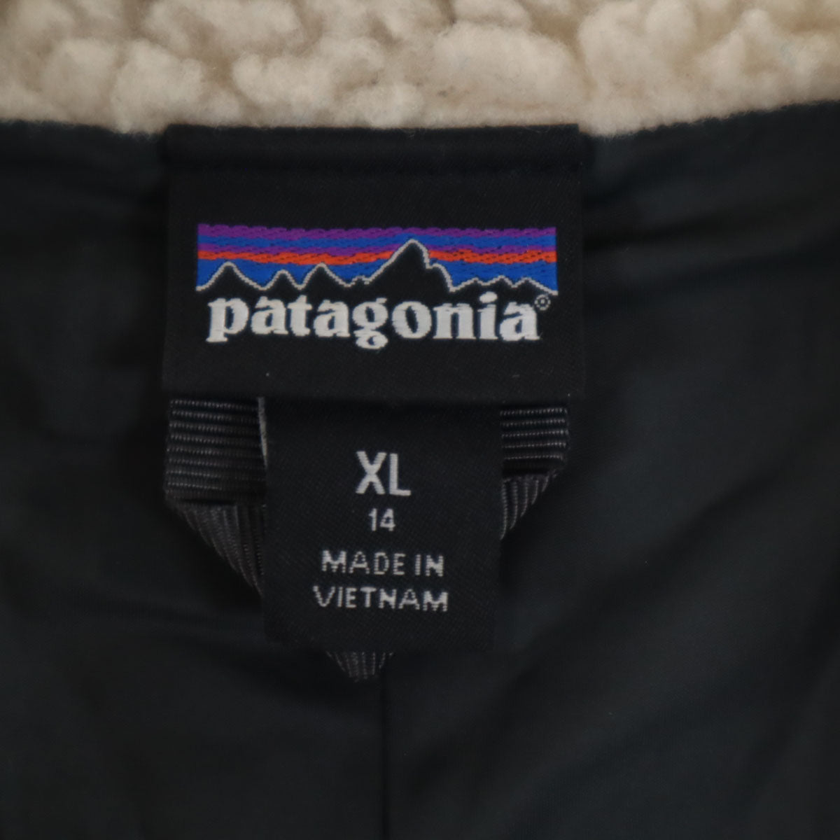 patagonia パタゴニア レトロX フリースジャケット XL 14 ベージュ 65625FA19 アウトドア キッズ