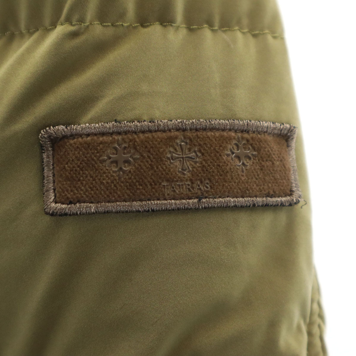 TATRAS タトラス ポーランド製 ダウンジャケット 2 カーキベージュ メンズ