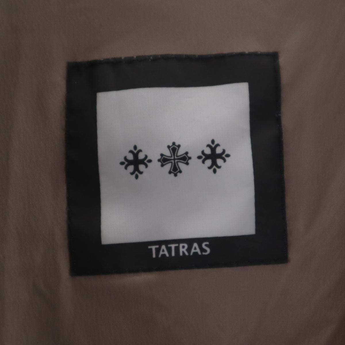 TATRAS タトラス ポーランド製 ダウンジャケット 2 カーキベージュ メンズ