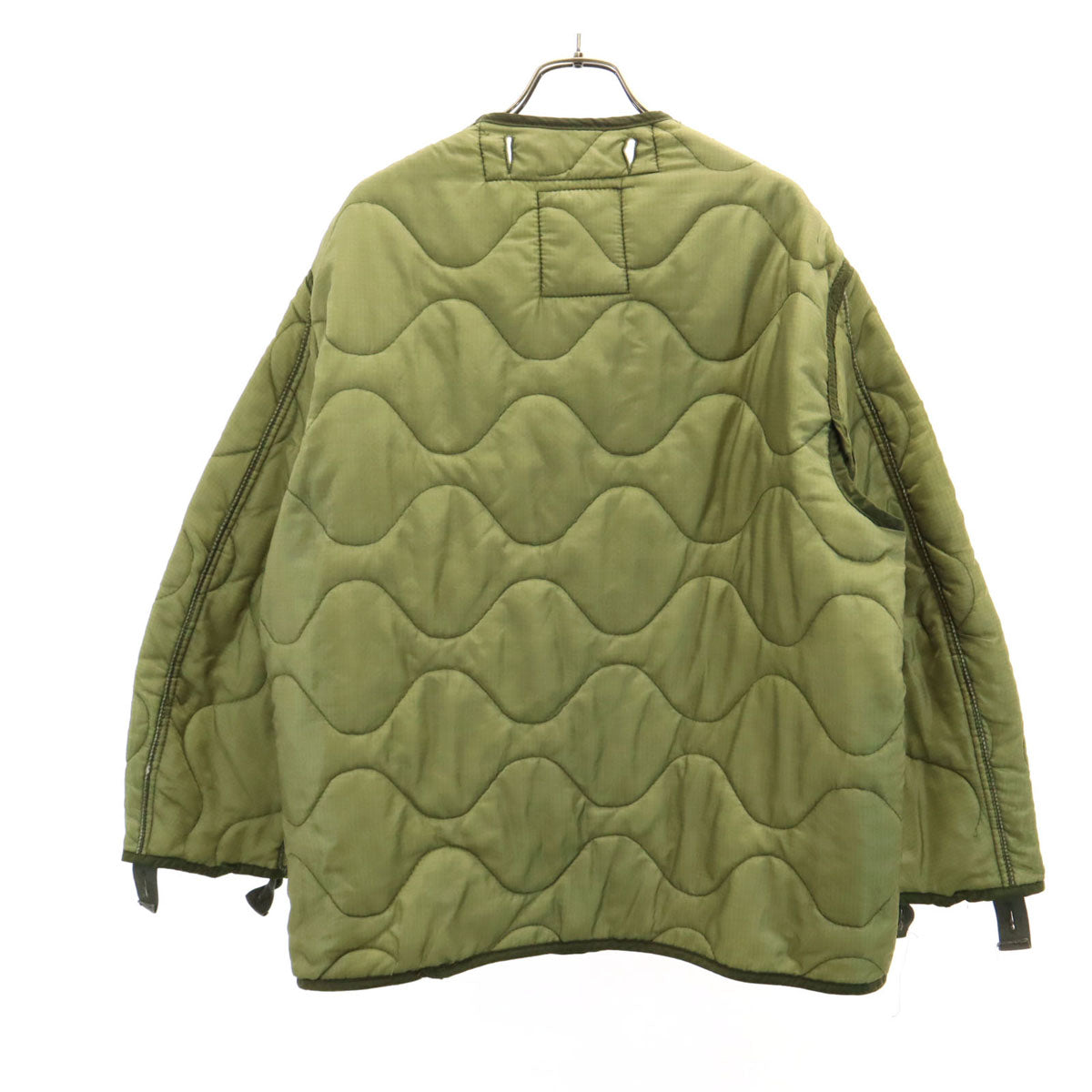 US ARMY アメリカ軍 80s ヴィンテージ DLA キルティングジャケット M カーキ メンズ