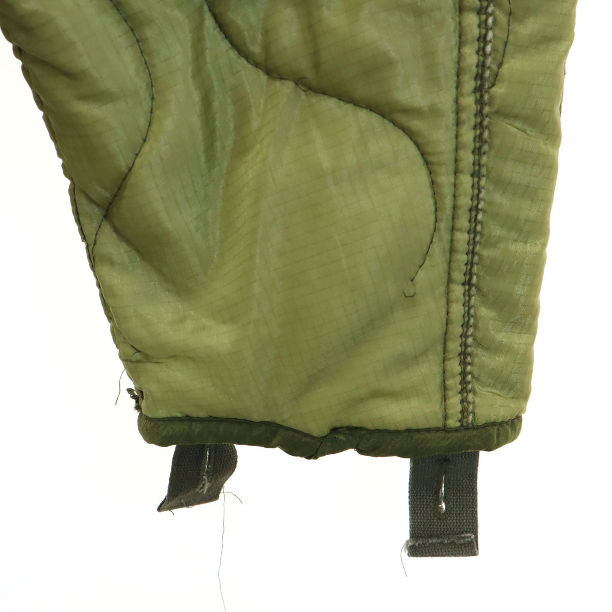 US ARMY アメリカ軍 80s ヴィンテージ DLA キルティングジャケット M カーキ メンズ