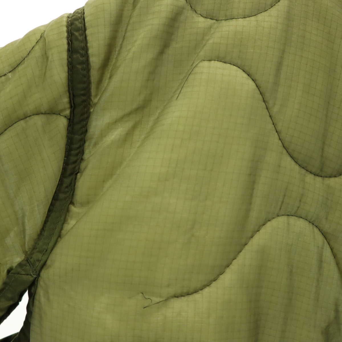 US ARMY アメリカ軍 80s ヴィンテージ DLA キルティングジャケット M カーキ メンズ