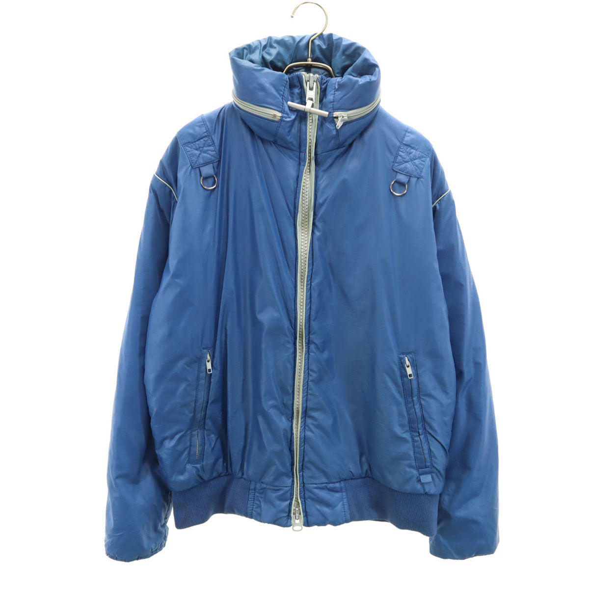 MIGHTY MAC マイティーマック 80s ヴィンテージ T字タロン ジップジャケット 36 ブルー系 メンズ