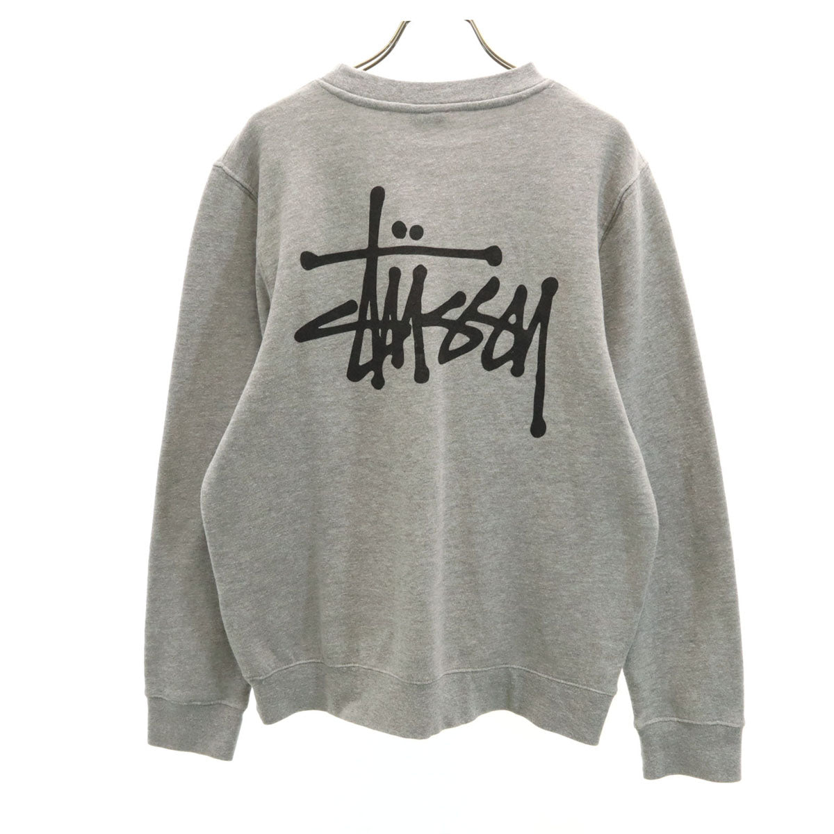 STUSSY ステューシー 長袖 スウェット S グレー トレーナー メンズ