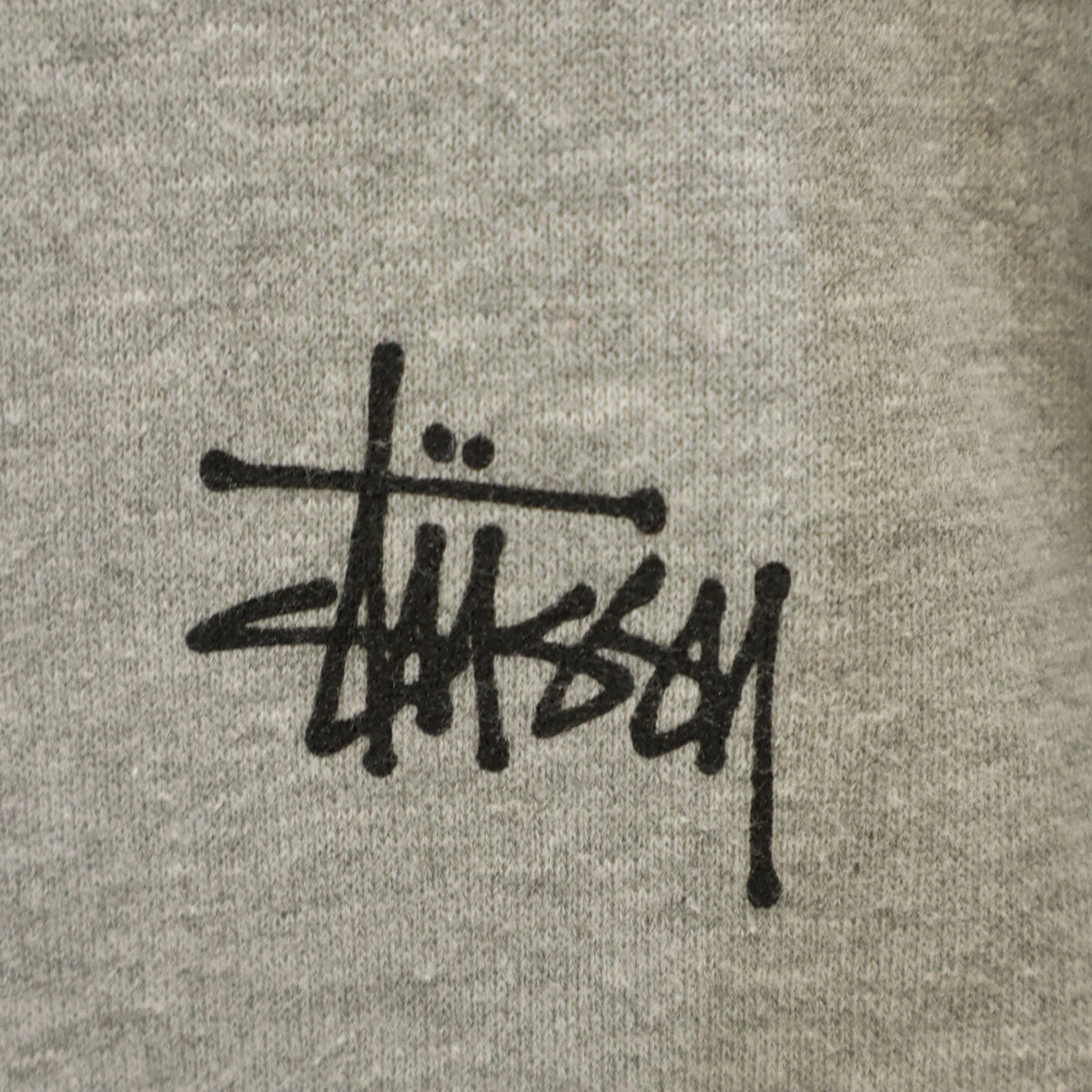 STUSSY ステューシー 長袖 スウェット S グレー トレーナー メンズ