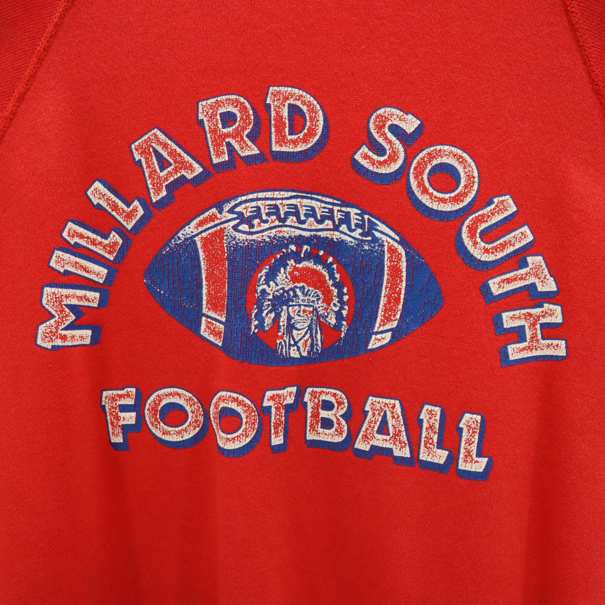 80s 90s オールド 長袖 スウェット レッド トレーナー 裏起毛 メンズ