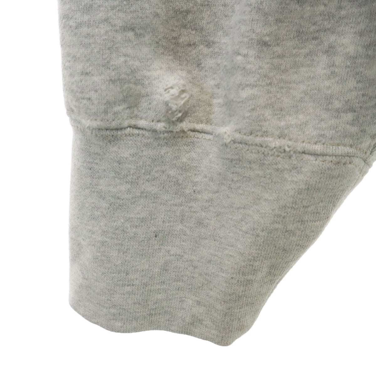 長袖 スウェット M グレー トレーナー 裏起毛 メンズ