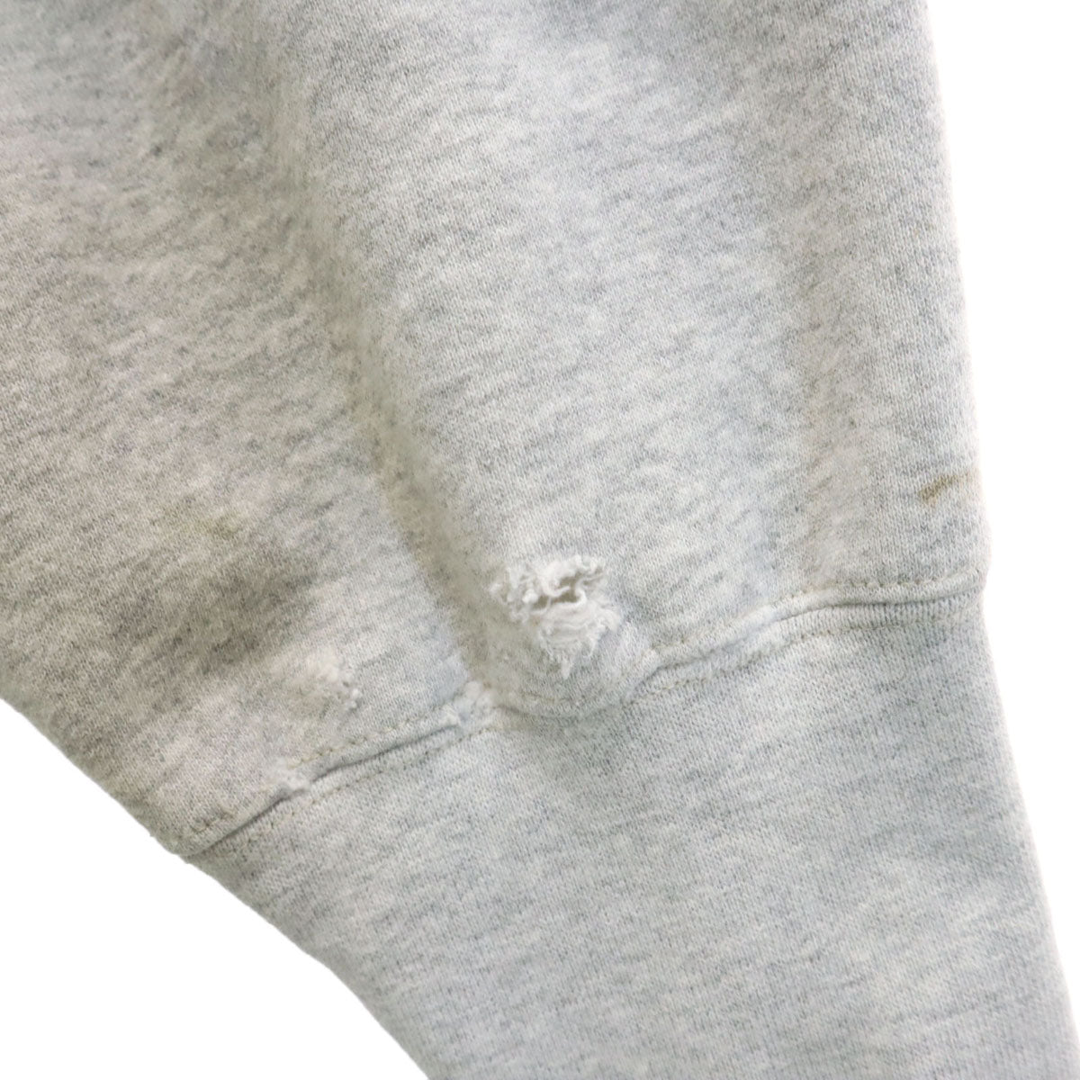 長袖 スウェット M グレー トレーナー 裏起毛 メンズ