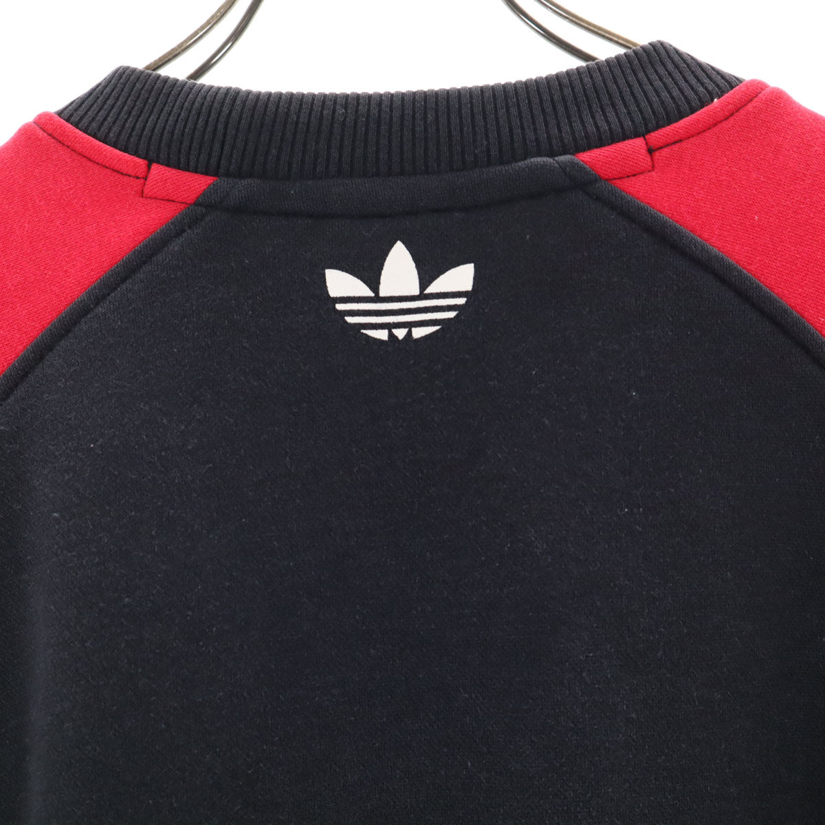 adidas アディダス 80s デサント製 トレフォイルロゴ ヴィンテージ 長袖 トレーナー M スウェット メンズ