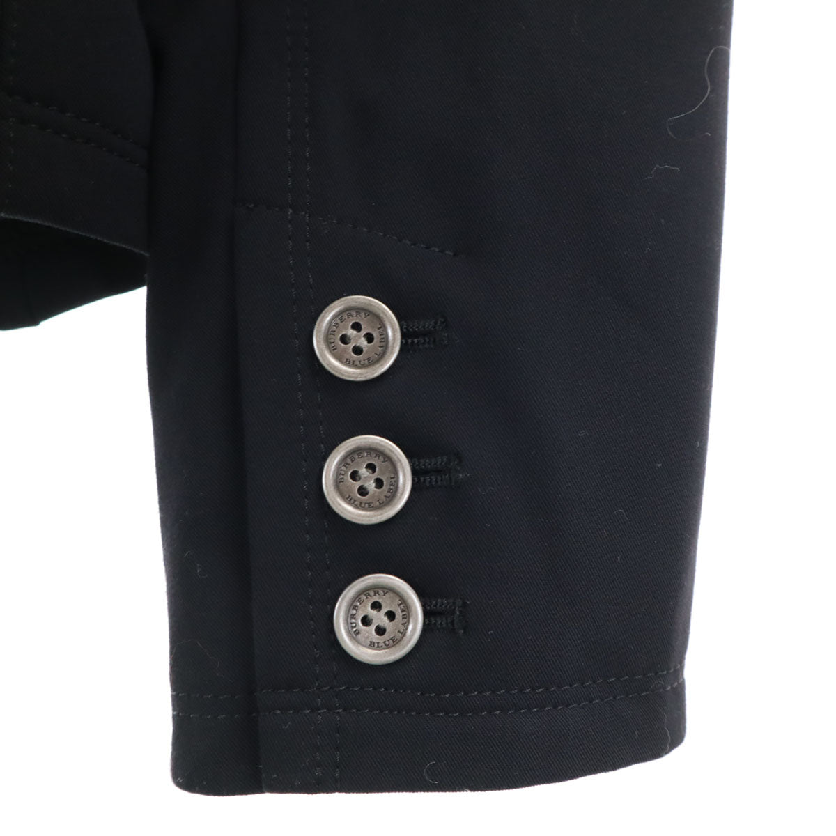 タグ付き未使用品BURBERRY　BLUELABEL ブラック ジャケット 38 中古・古着通販】BURBERRY BLACK LABEL (バーバリーブラック