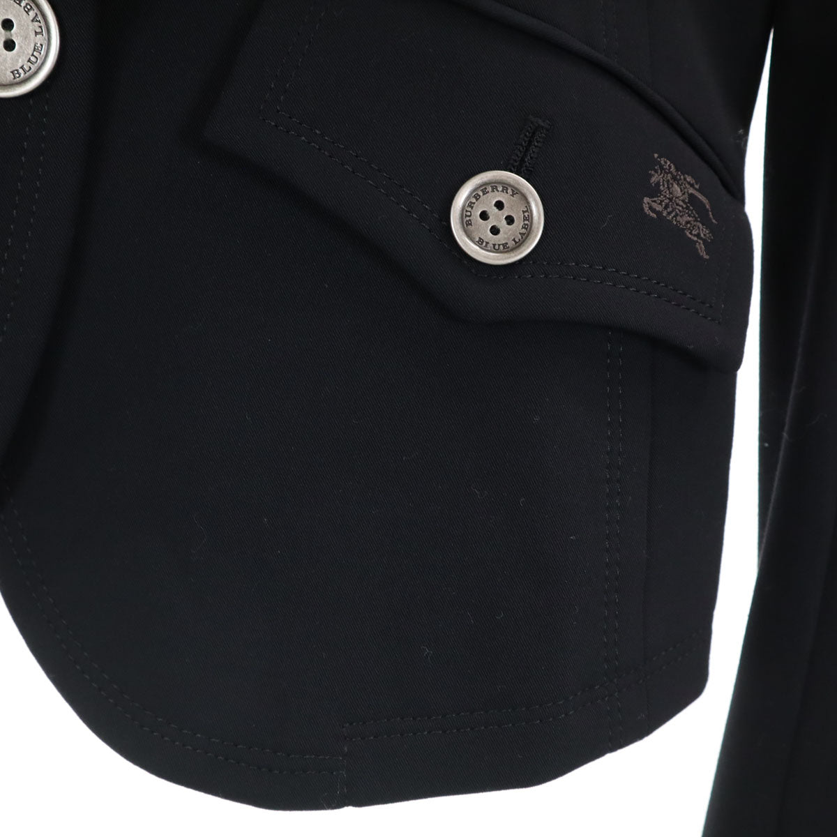 BURBERRY BLUE LABEL バーバリーブルーレーベル LONDON ジャケット 38 ブラック系 三陽商会 レディース