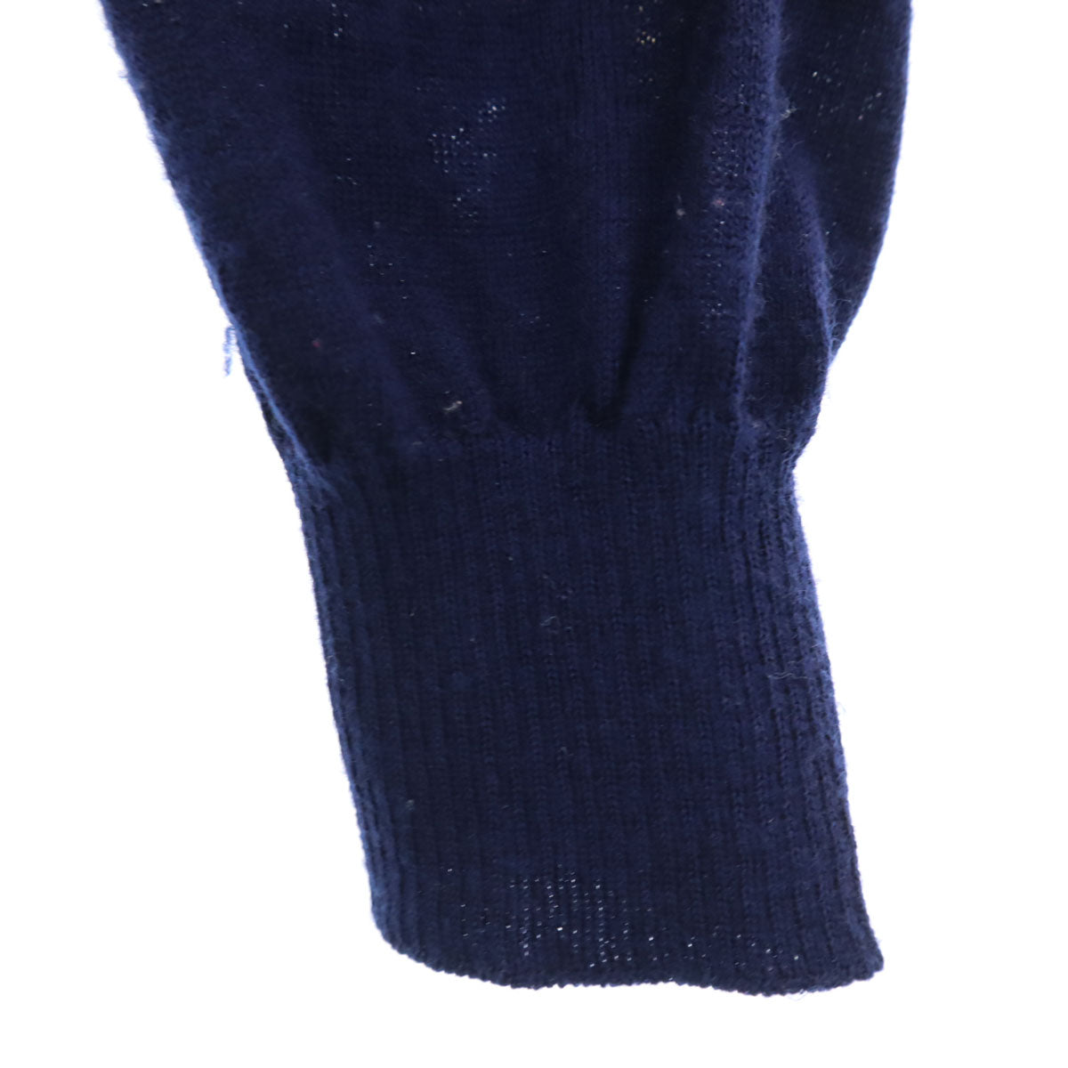 tricot COMME des GARCONS トリコットコムデギャルソン 2015年 日本製 長袖 カーディガン ネイビー系 ニット メンズ