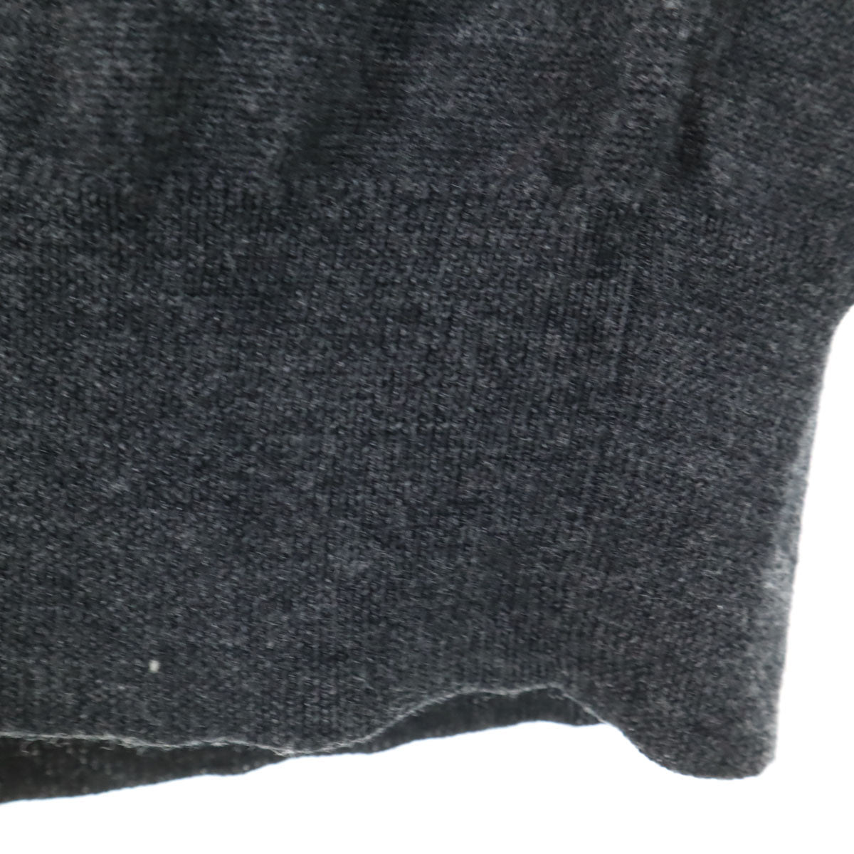 BLACKBARRETT ブラックバレット by NEIL BARRETT Vネック ウール ボーダー 長袖 セーター 2 グレー系 ニット 三陽商会 メンズ