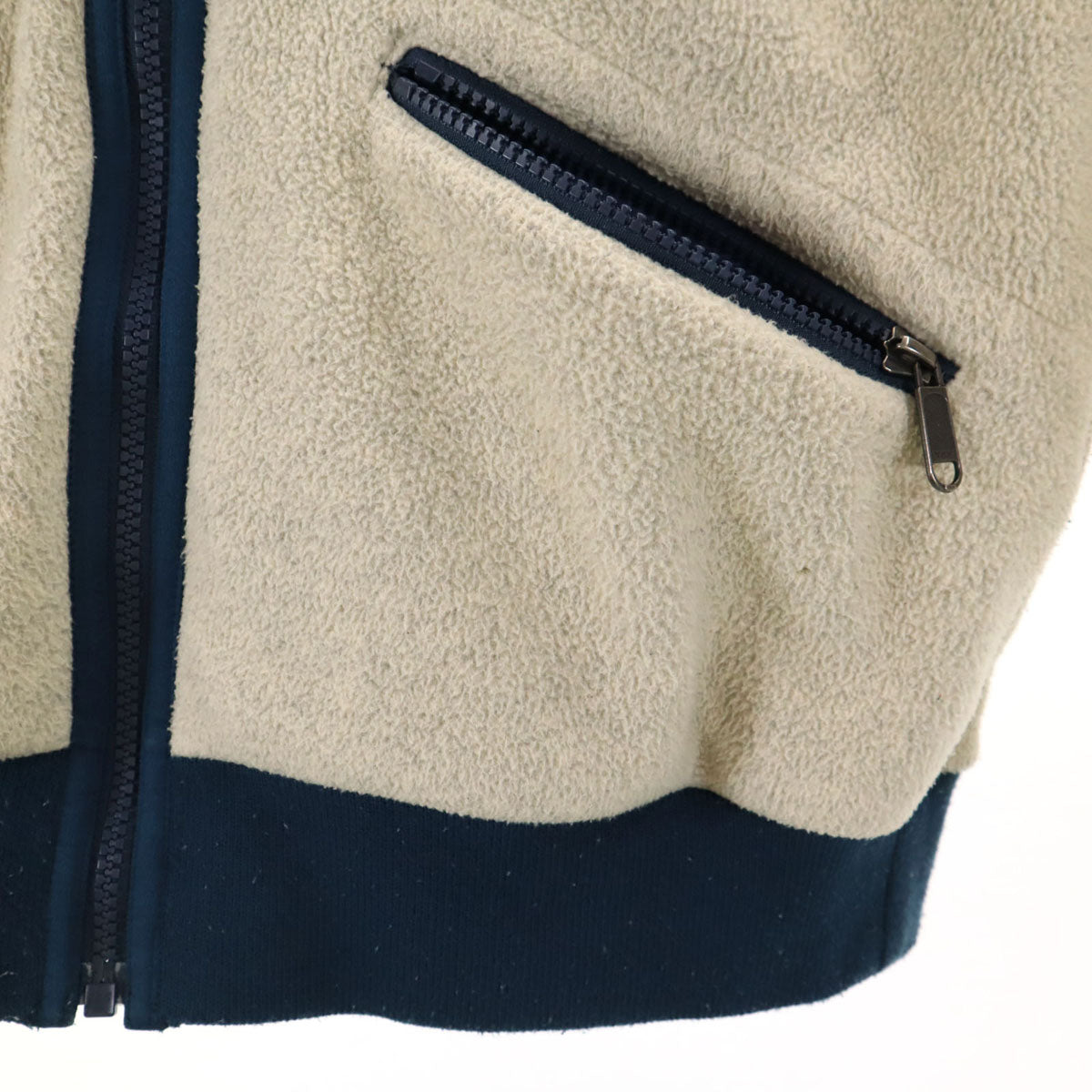 THE NORTH FACE ノースフェイス アウトドア フリースジャケット M オフホワイト NAW71930 メンズ