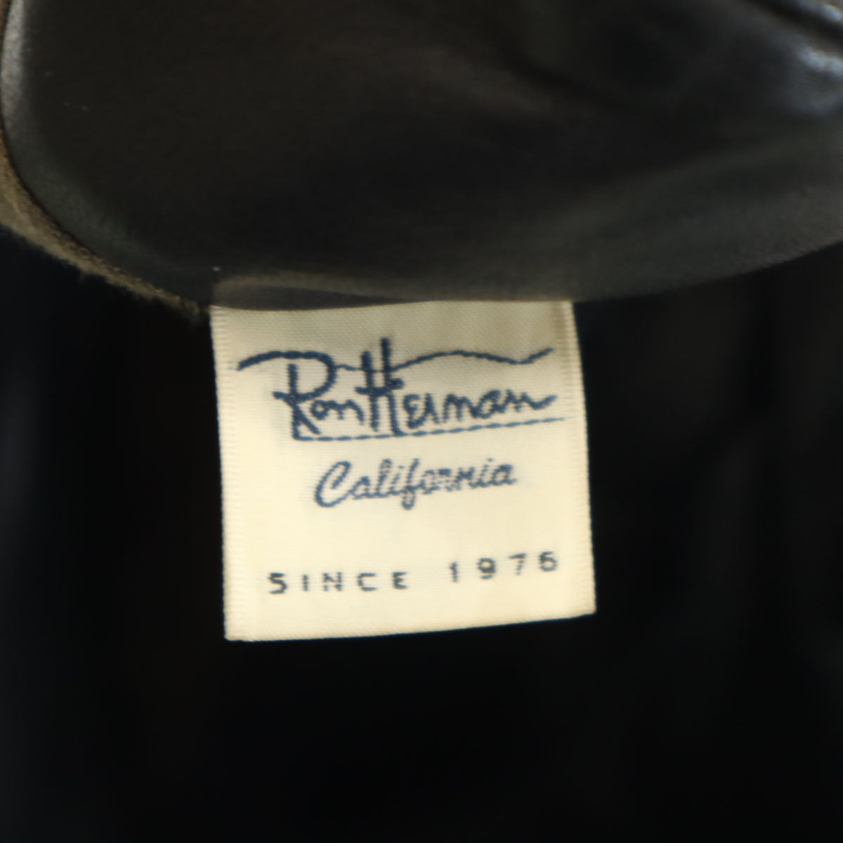 Ron Herman ロンハーマン シングルライダースジャケット M ブラック メンズ