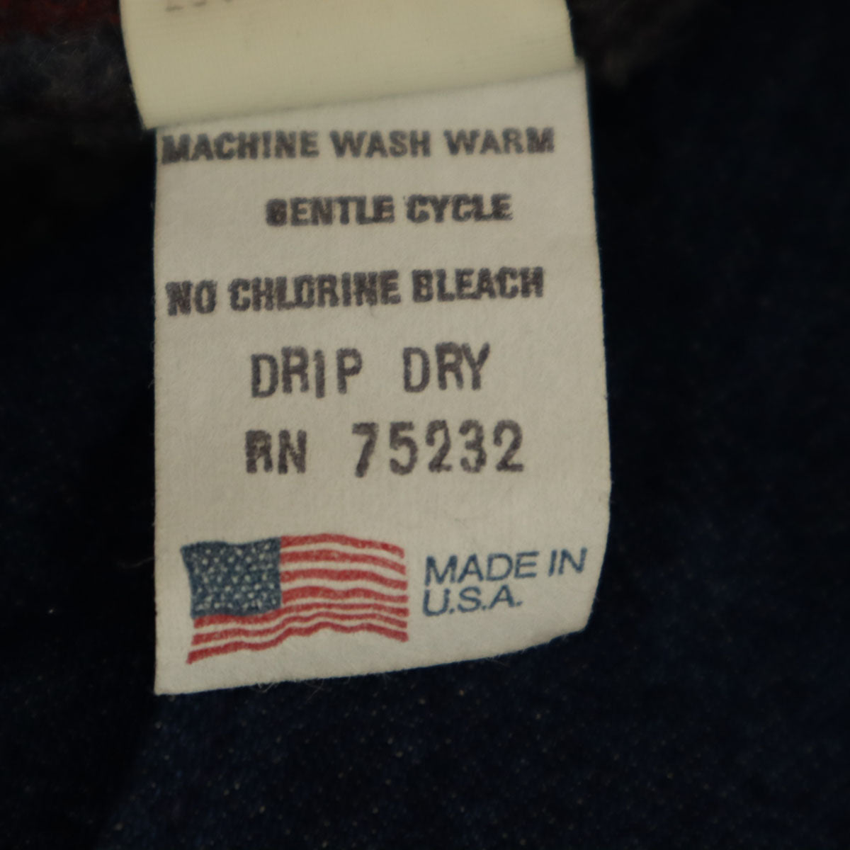 CARTER'S カーターズ 80s 90s USA製 オールド デニム カバーオール 40 インディゴ 裏ブランケット メンズ