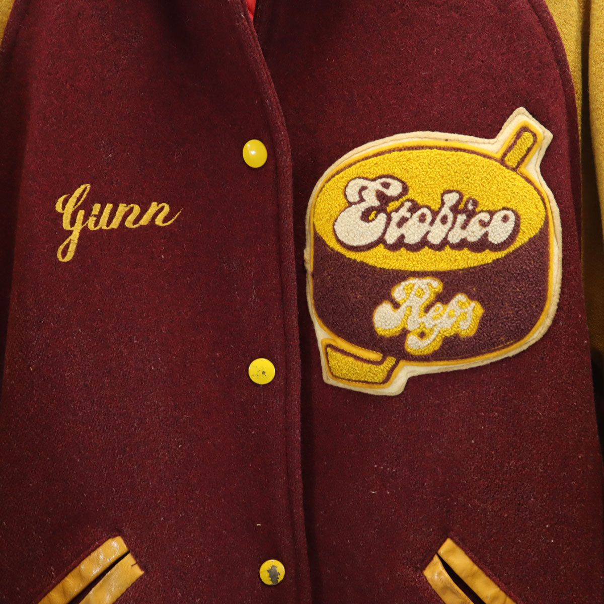 Avon 70s ヴィンテージ バーシティ ジャケット レッド系 レディース