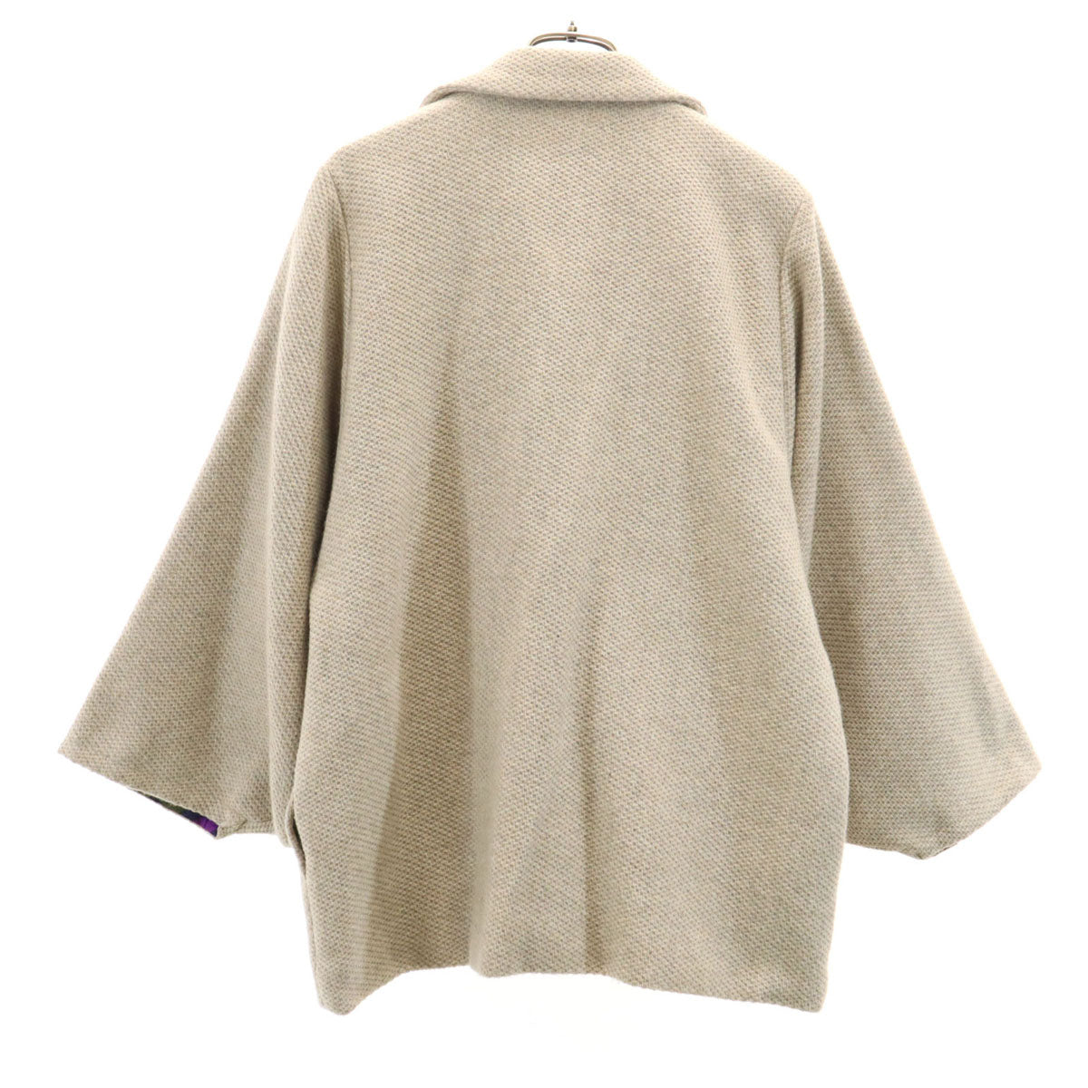 SOU・SOU ソウソウ 日本製 ダブルブレスト ジャケット S グレージュ レディース