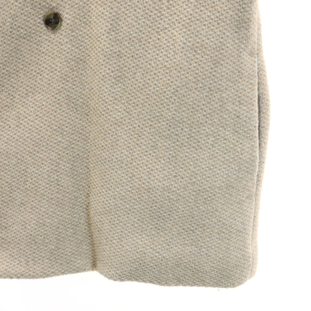 SOU・SOU ソウソウ 日本製 ダブルブレスト ジャケット S グレージュ レディース