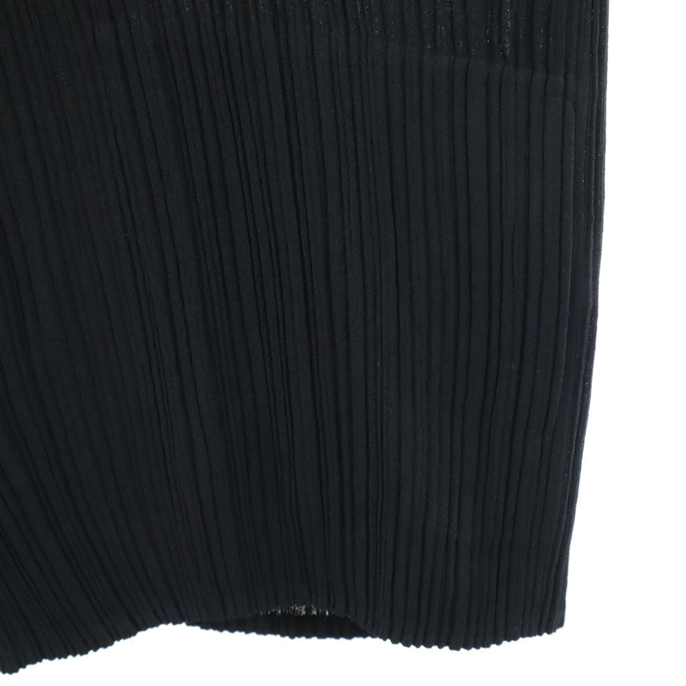 ISSEY MIYAKE イッセイミヤケ 日本製 長袖 カーディガン 3 ブラック レディース