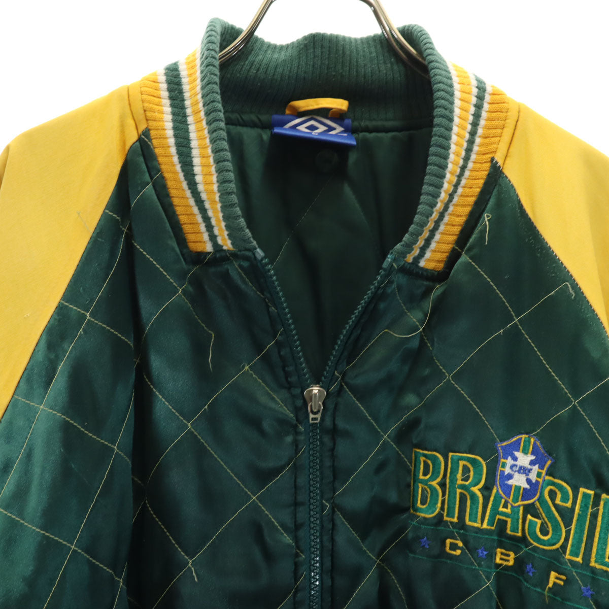 umbro アンブロ 90s オールド 中綿ジャケット L グリーン メンズ