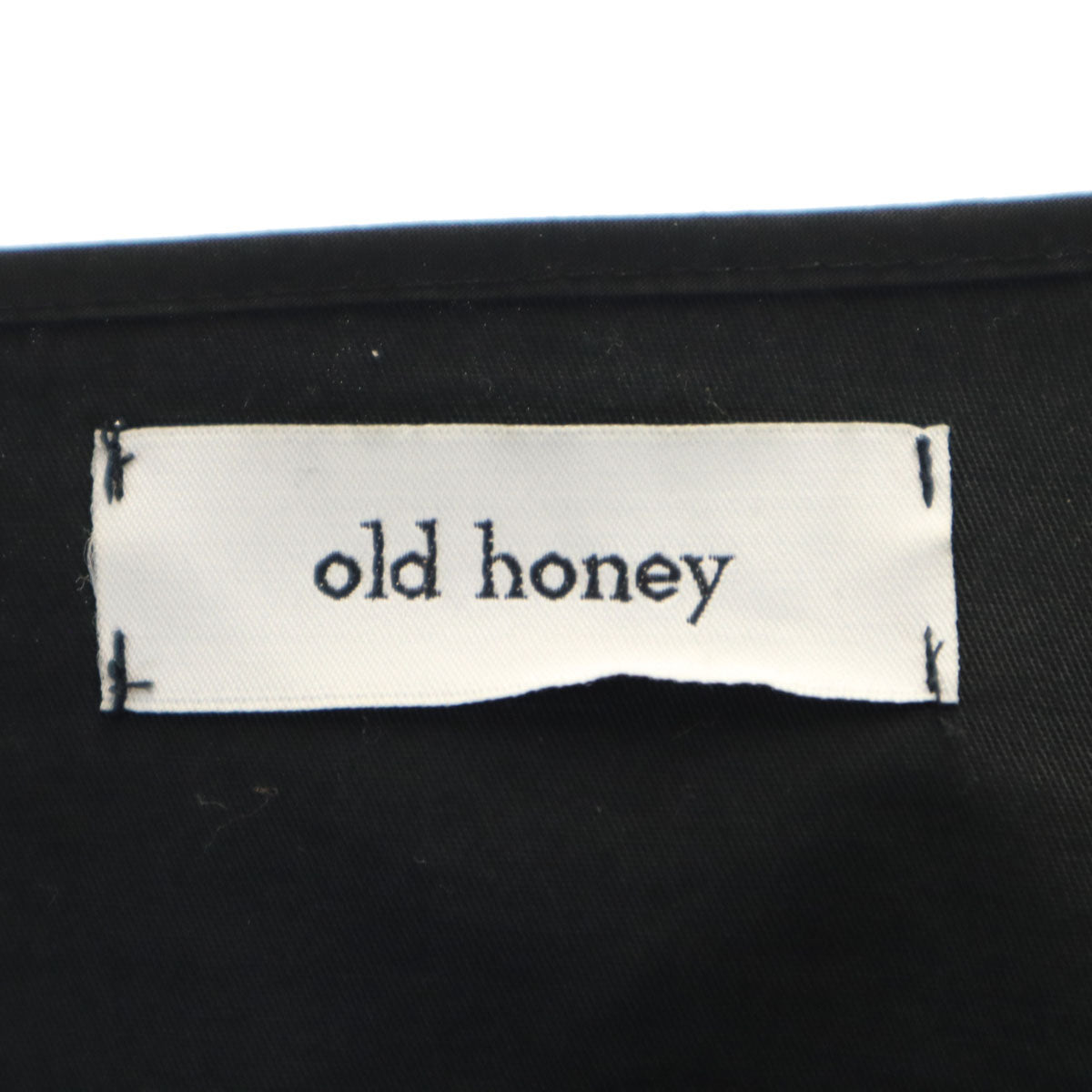 old honey オールドハニー 日本製 フリル ジャケット ネイビー レディース