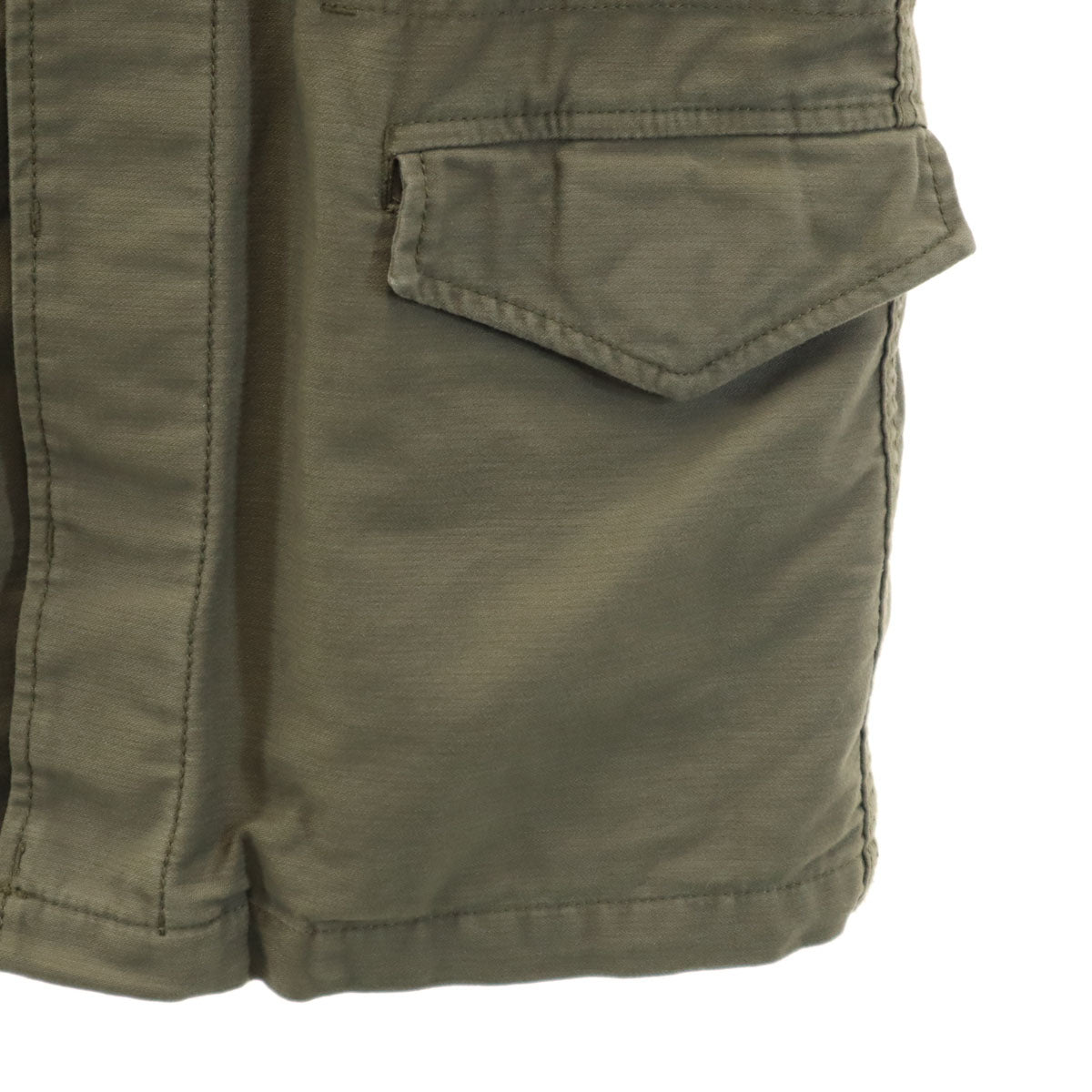 ALPHA INDUSTRIES INC アルファインダストリーズ ミリタリージャケット L カーキ メンズ