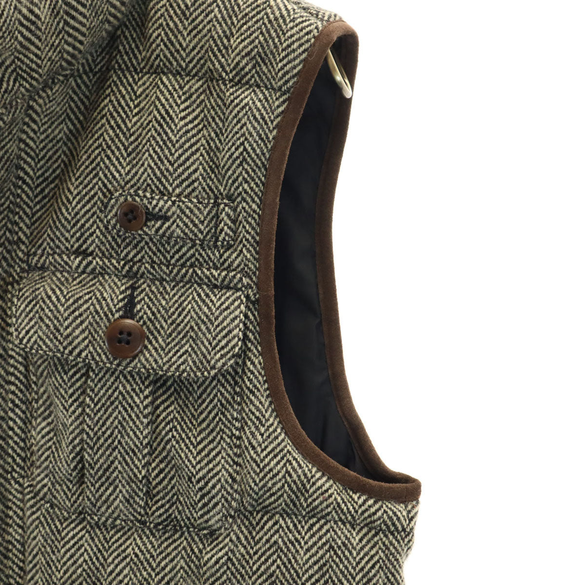 POLO RALPH LAUREN ポロラルフローレン ダウンベスト XS ブラウン系 メンズ