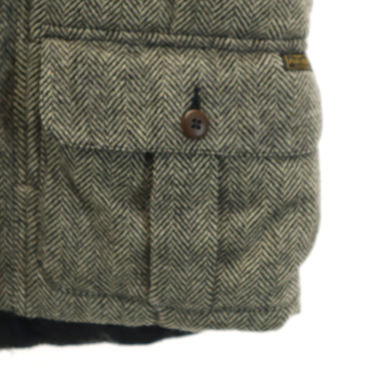 POLO RALPH LAUREN ポロラルフローレン ダウンベスト XS ブラウン系 メンズ