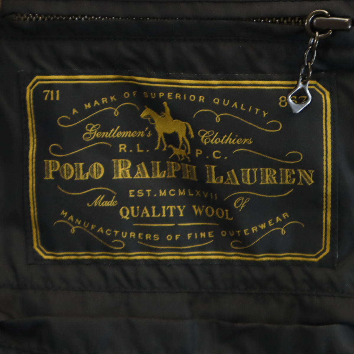 POLO RALPH LAUREN ポロラルフローレン ダウンベスト XS ブラウン系 メンズ