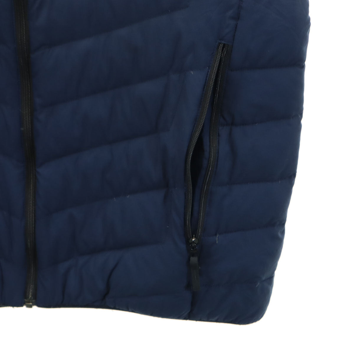 THE NORTH FACE ザノースフェイス ラウンドネック ダウンジャケット M ネイビー アウトドア NY31603 メンズ