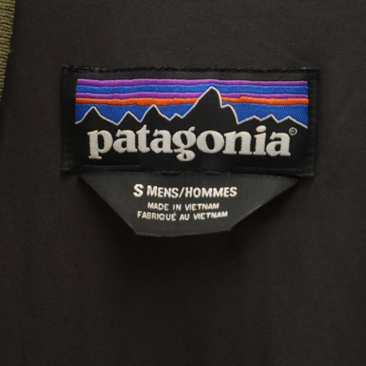patagonia パタゴニア 中綿ジャケット S オリーブ 27870FA19 アウトドア メンズ