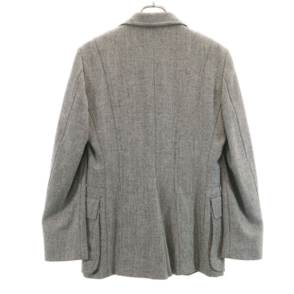 GUCCI グッチ イタリア製 ウールブレンド ヘリンボーン テーラード