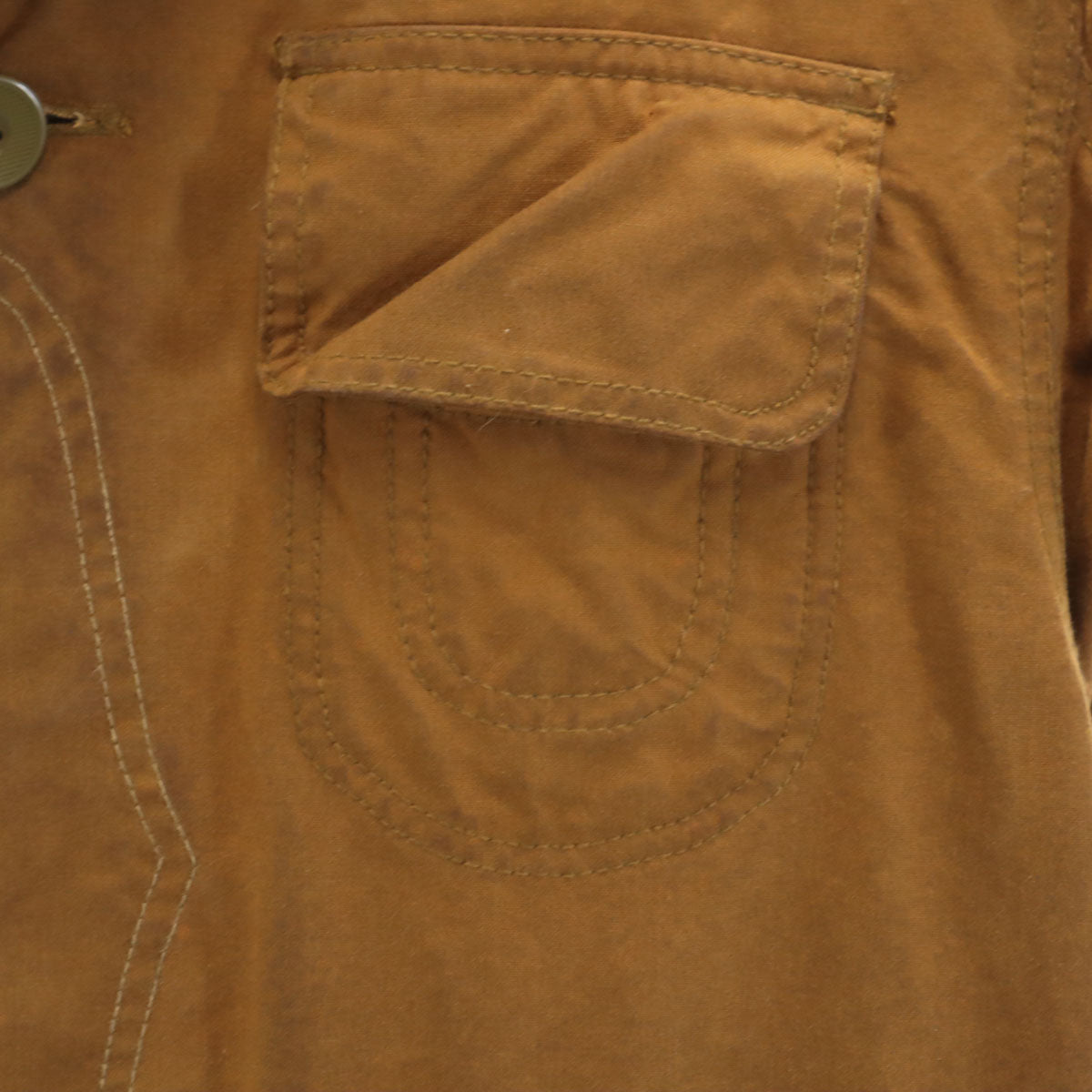 Polo by Ralph Lauren ポロバイラルフローレン オイルコーティング ハンティングジャケット L ブラウン メンズ