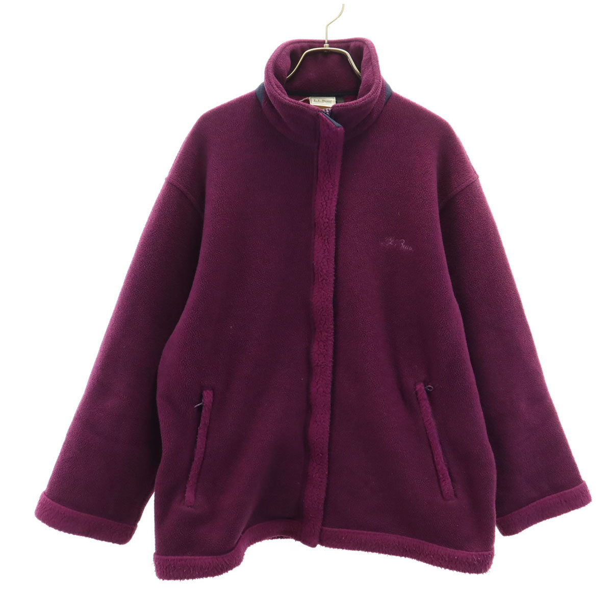 L.L.Bean エルエルビーン 80s オールド フリースジャケット パープル アウトドア レディース